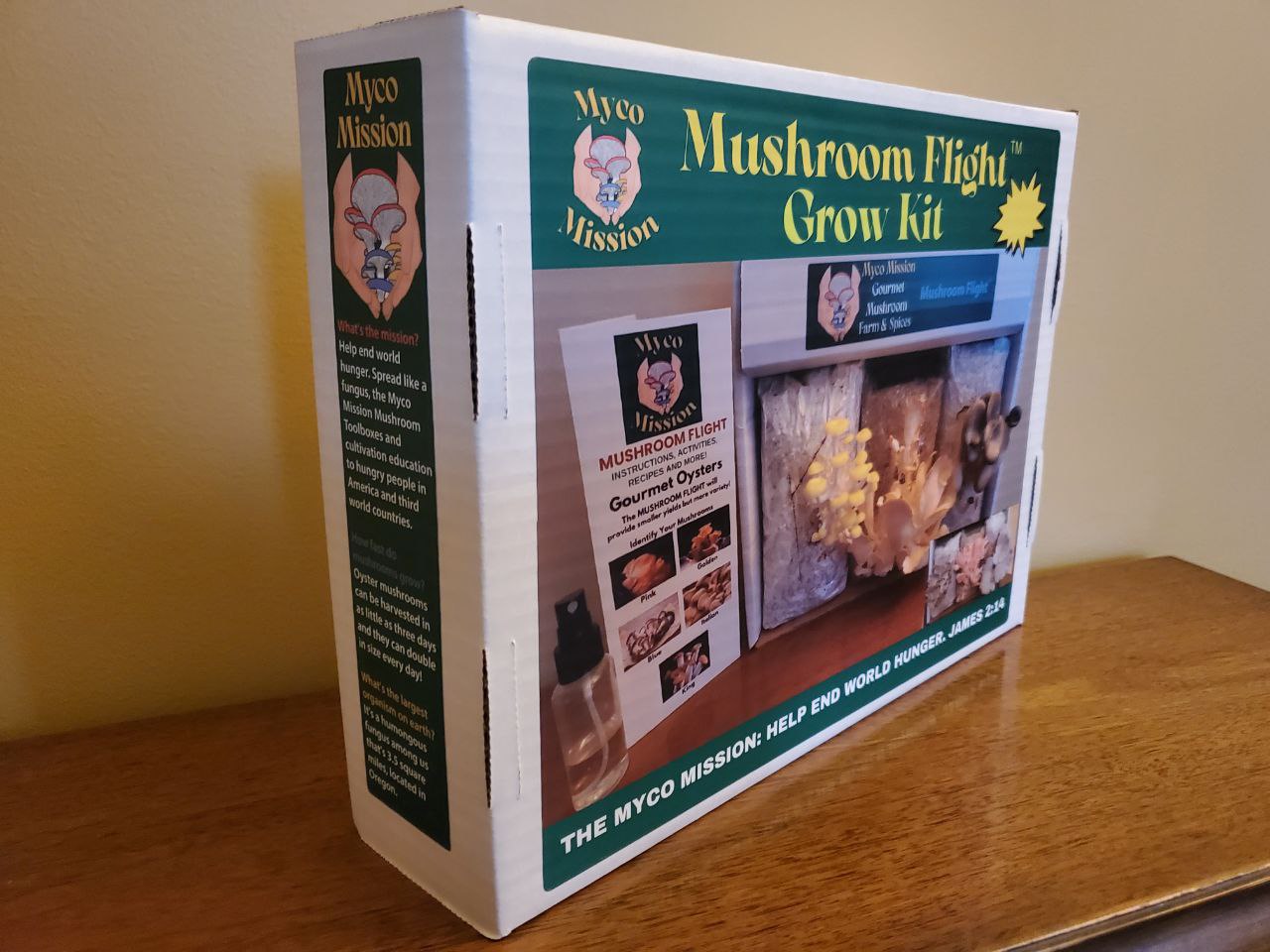Oyster Mushroom Flight™ Grow Kit